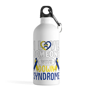 Down Syndrome Love Steel Bottle