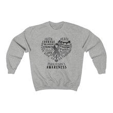 Load image into Gallery viewer, Parkinson&#39;s Awareness Sweater
