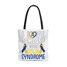 Load image into Gallery viewer, Down Syndrome Love Tote Bag
