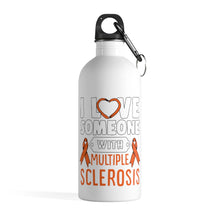 Load image into Gallery viewer, Multiple Sclerosis Love Steel Bottle
