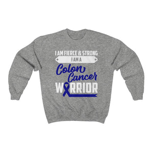 Colon Cancer Warrior Sweater