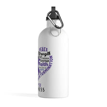 Load image into Gallery viewer, Epilepsy Awareness Steel Bottle
