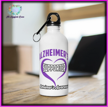 Load image into Gallery viewer, Alzheimer&#39;s Supporter Steel Bottle
