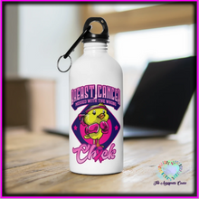 Load image into Gallery viewer, Breast Cancer Chick Steel Bottle

