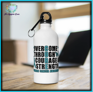 Cure Ovarian Cancer Steel Bottle