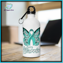 Load image into Gallery viewer, Ovarian Cancer Warrior Steel Bottle
