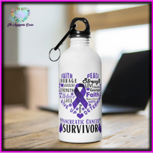 Load image into Gallery viewer, Pancreatic Cancer Survivor Steel Bottle
