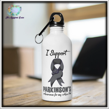 Load image into Gallery viewer, Parkinson&#39;s Support Steel Bottle
