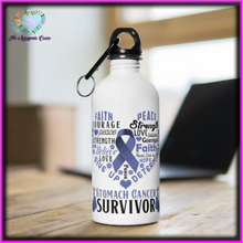 Load image into Gallery viewer, Stomach Cancer Survivor Steel Bottle
