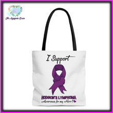 Load image into Gallery viewer, Hodgkin&#39;s Lymphoma Support Tote Bag
