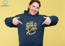 Load image into Gallery viewer, Childhood Cancer Warrior Hoodie
