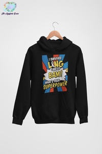 Survived Lung Cancer Hoodie