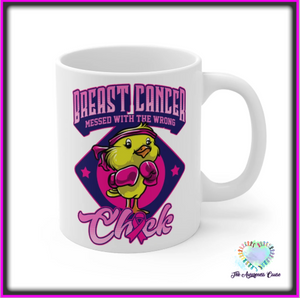 Breast Cancer Chick Mug