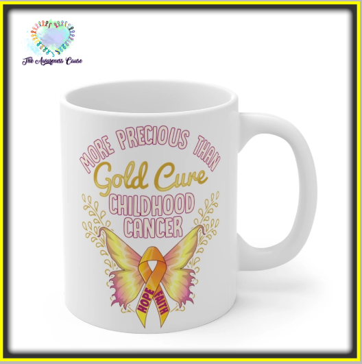 Cure Childhood Cancer Mug