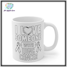Load image into Gallery viewer, Lung Cancer Love Mug
