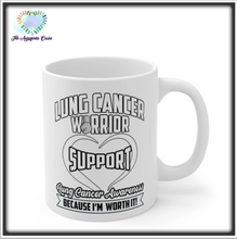 Load image into Gallery viewer, Lung Cancer Support Mug
