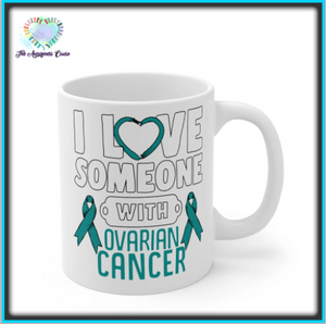 Ovarian Cancer Love Mug