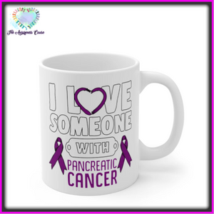 Pancreatic Cancer Love Mug