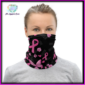 Breast Cancer Neck Gaiter/Face Mask