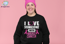 Load image into Gallery viewer, Breast Cancer Love Sweater

