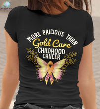 Load image into Gallery viewer, Cure Childhood Cancer T-shirt
