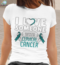 Load image into Gallery viewer, Cervical Cancer Love T-shirt
