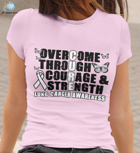 Load image into Gallery viewer, Cure Lung Cancer T-shirt
