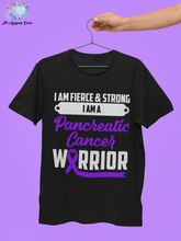 Load image into Gallery viewer, Pancreatic Cancer Warrior T-shirt
