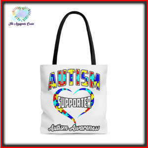 Autism Supporter Tote Bag