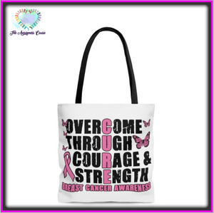 Cure Breast Cancer Tote Bag