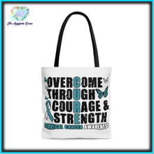 Load image into Gallery viewer, Cure Cervical Cancer Tote Bag

