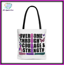 Load image into Gallery viewer, Cure Thyroid Cancer Tote Bag
