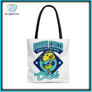 Ovarian Cancer Chick Tote Bag