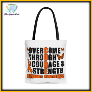 Overcome Leukemia Tote Bag