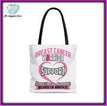 Load image into Gallery viewer, Breast Cancer Support Tote Bag
