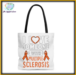 Multiple Sclerosis Love Tote Bag