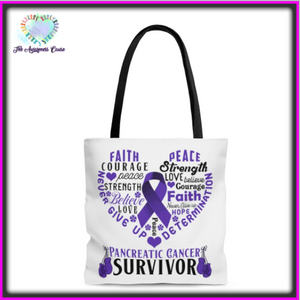 Pancreatic Cancer Survivor Tote Bag