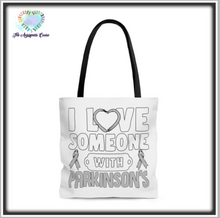 Load image into Gallery viewer, Parkinson&#39;s Love Tote Bag
