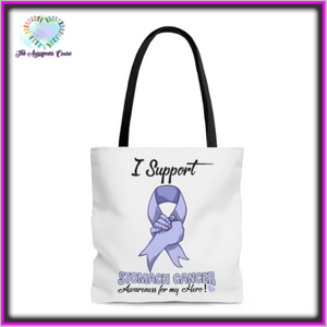 Stomach Cancer Support Tote Bag