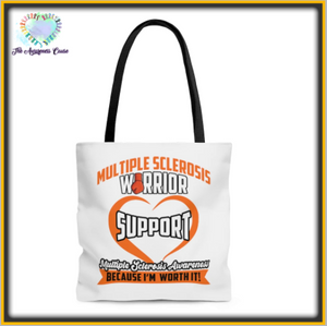 Support Multiple Sclerosis Tote Bag