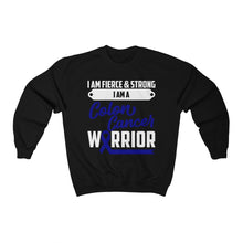 Load image into Gallery viewer, Colon Cancer Warrior Sweater
