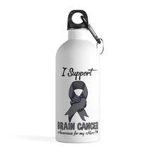 Load image into Gallery viewer, Brain Cancer Supporter Steel Bottle
