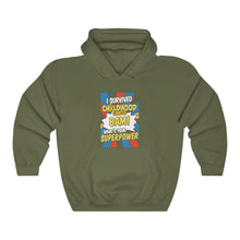 Load image into Gallery viewer, Survived Childhood Cancer Hoodie
