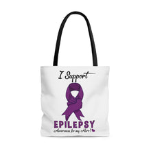 Load image into Gallery viewer, Epilepsy Supporter Tote Bag
