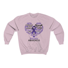 Load image into Gallery viewer, Epilepsy Awareness Sweater
