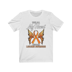 Leukemia My Heart T-shirt