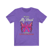 Load image into Gallery viewer, Breast Cancer My Heart Tee
