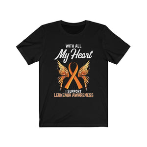 Leukemia My Heart T-shirt