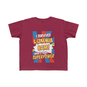 Survived Leukemia Kid's T-shirt