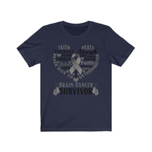 Load image into Gallery viewer, Brain Cancer Survivor T-shirt
